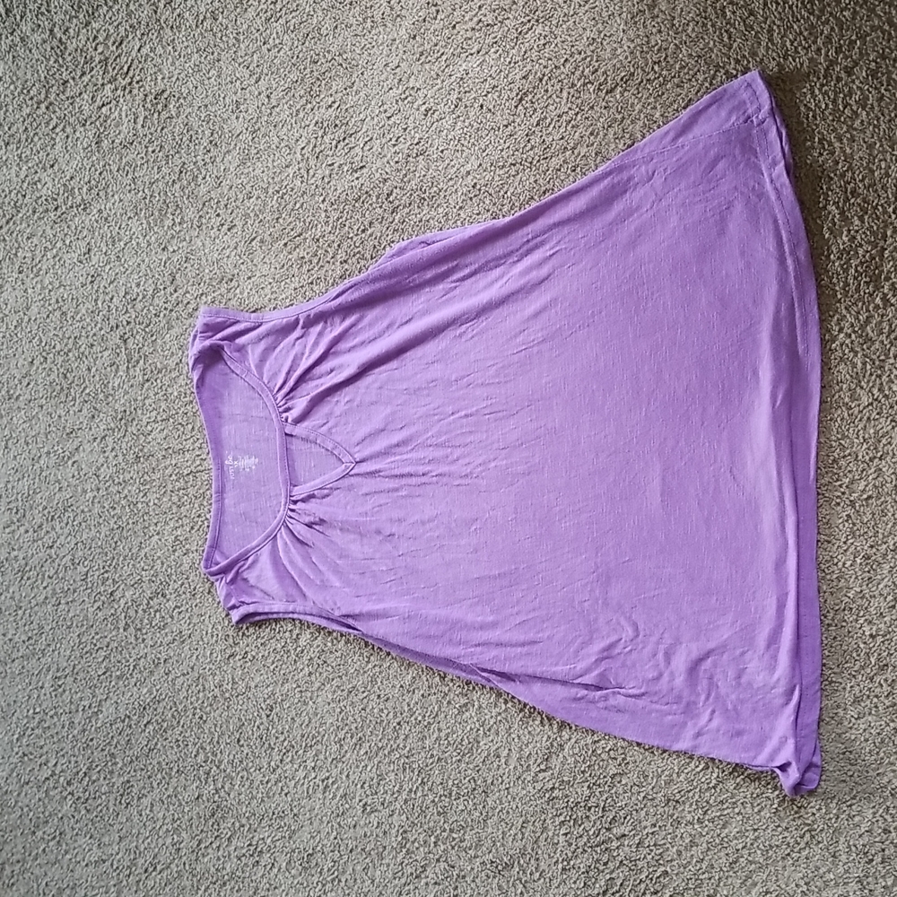 Purple Dress Tank Top